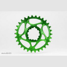 Corona Absolute Black Direct Mount SRAM – 30T Boost – Green