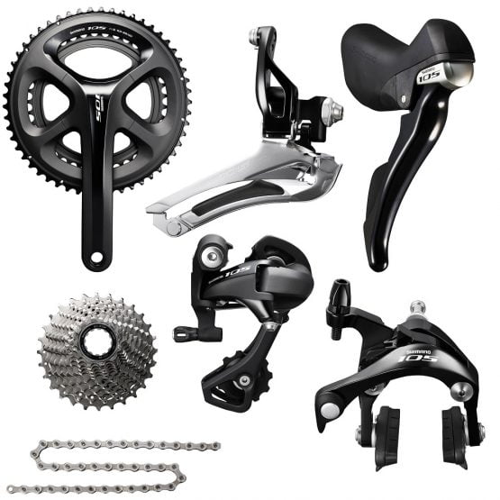 Gruppo Shimano 105 5800 (freno tradizionale) - Ciclobottega Bikeshop