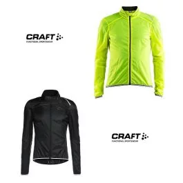 Craft Lithe Wind Jacket – Giacca Antivento Ultra-Light 37g (Nera)