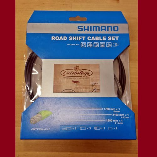 Shimano OPTISLICK Kit guaine e cavi per deragliatori
