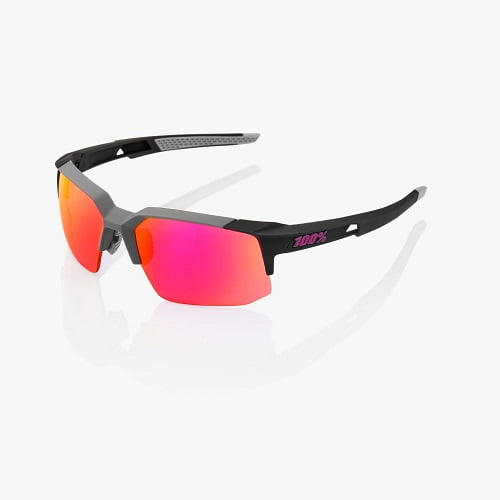 100% SPEEDCOUPE Soft Tact Graphite Purple Multilayer Mirror