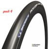 Pack 4  Michelin Power Competition 700x25 folding (black)