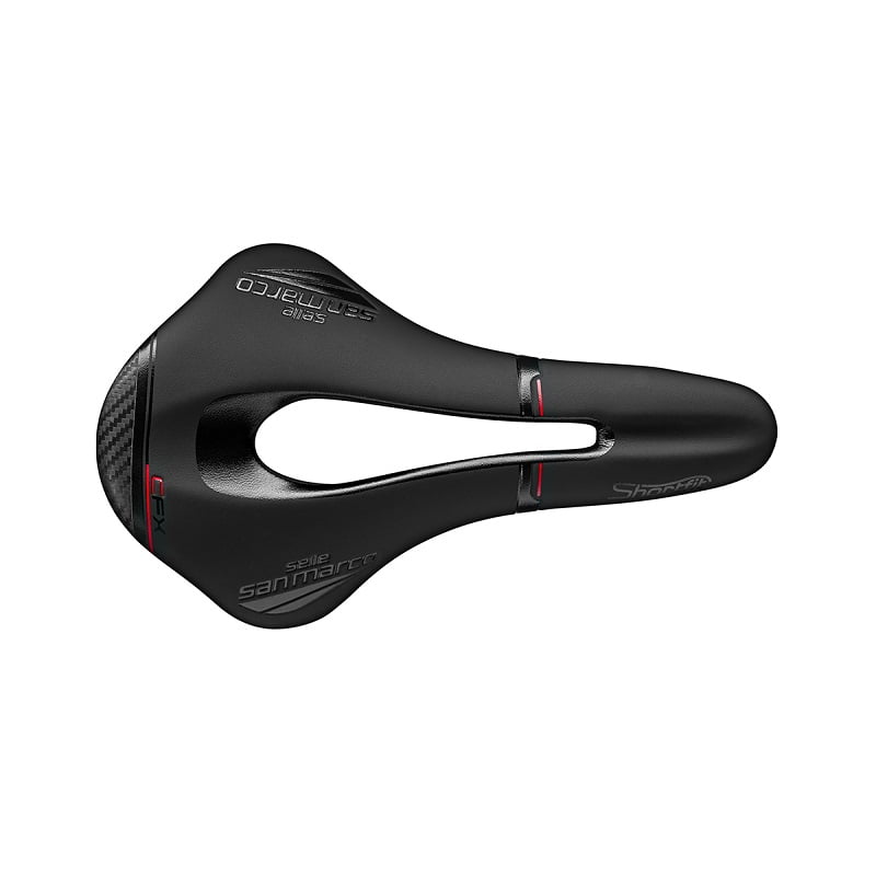 Saddle San Marco Shortfit Open-Fit Carbon FX Black