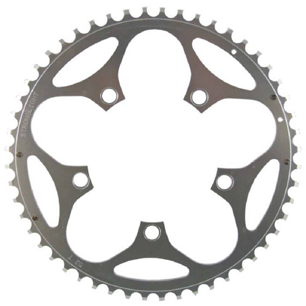 Chainring STRONGLIGHT 110mm 52T (5x110 BCD) Silver