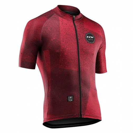 Northwave Abstract Jersey maglia manica corta uomo - Rust Red