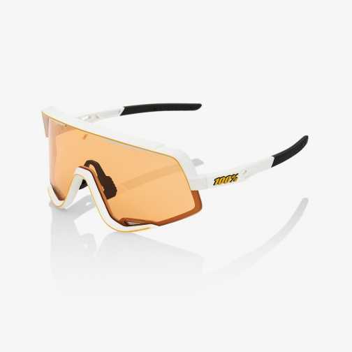 Occhiali 100% GLENDALE Soft Tact Off White Soft Persimmon Lens