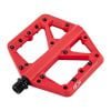 CrankBrothers Coppia Pedali Flat Stamp 1 Small- MTB Red