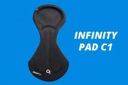 Craft Pantaloncino con bretelle corto bianco nero - Surge Lumen