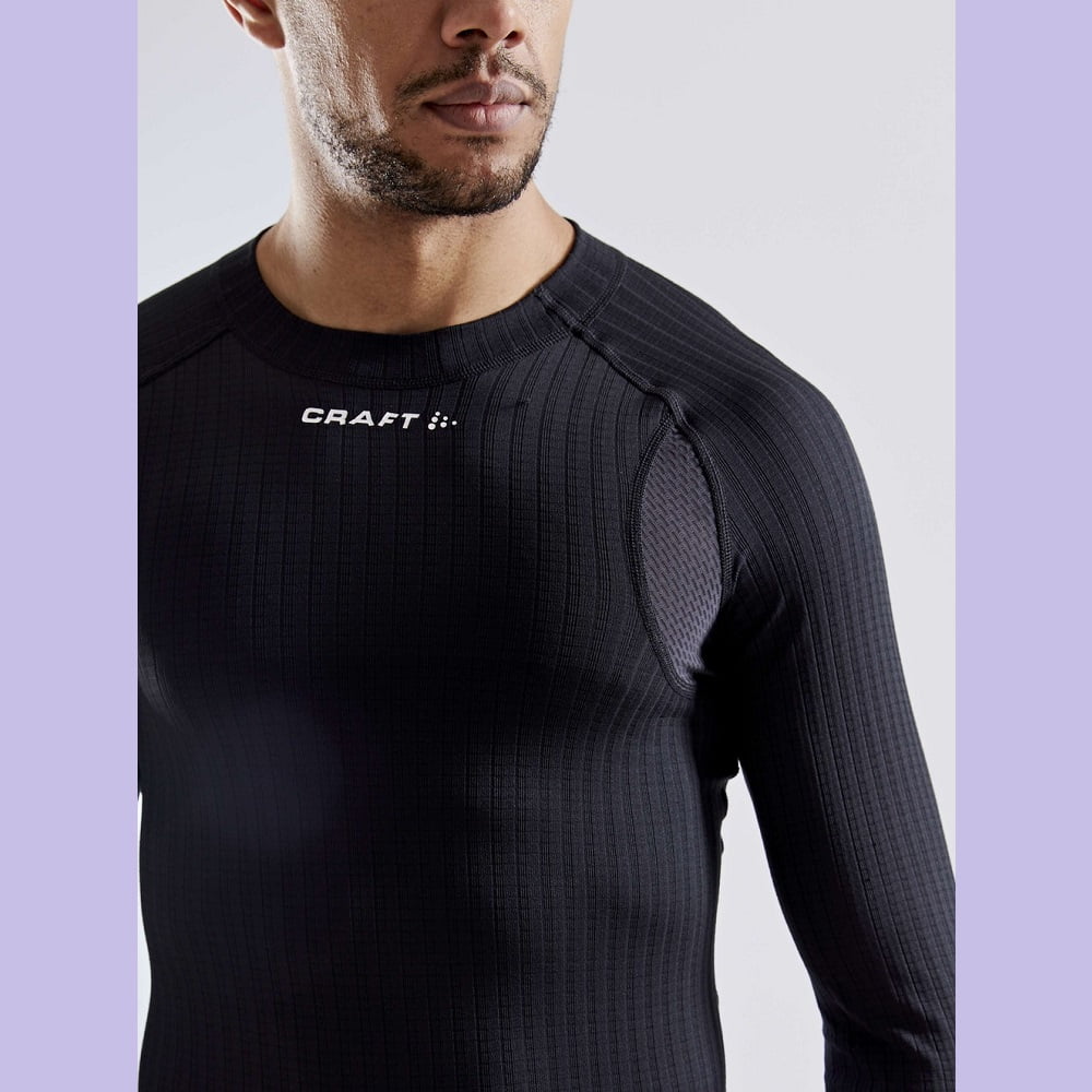 Craft Active Extreme X Crewneck intimo uomo manica lunga nero