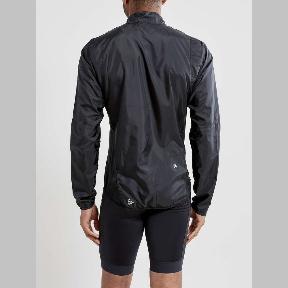Craft Essence Light Wind Jacket – Giacca Antivento Tascabile (Nera) - immagine 2