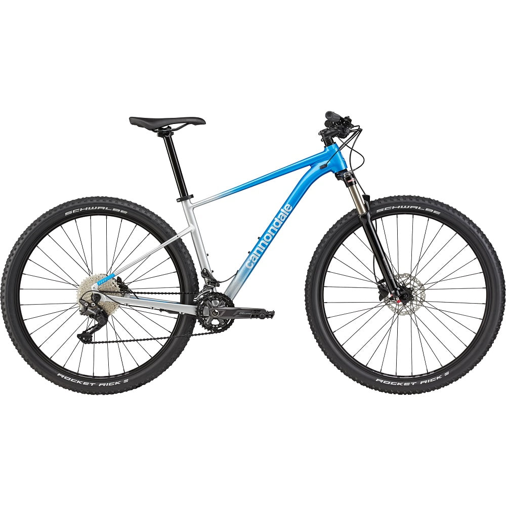 Cannondale TRAIL SL 4 Hardtail Mtb 29 Silver Blue - Ciclobottega Bikeshop