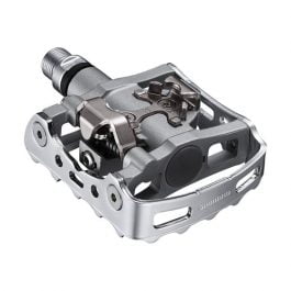 Shimano PD-M324 Dual Function Pedal with Cleats – Silver