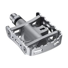 Shimano PD-M324 Dual Function Pedal with Cleats – Silver
