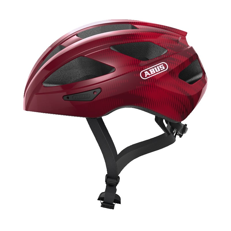 ABUS Macator casco Road - bordeaux red