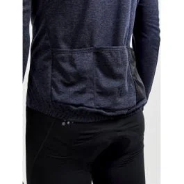 Craft Adv Bike SubZ Wool Maglia maniche lunghe uomo - Nero Blu