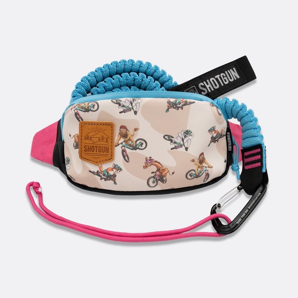 Shotgun Cinghia Traino MTB + Marsupio Per traino Bambini
