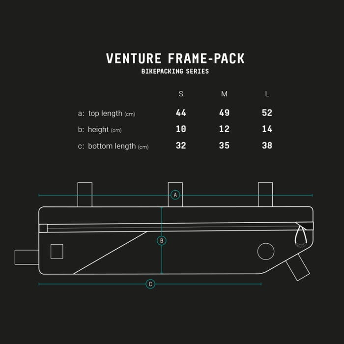 Agu Borsa Telaio Venture Frame-Pack Small - Blu Bronzo - immagine 3