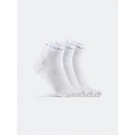 Craft CORE Dry Mid Sock 3-Pack - Calzini Estivi Bianco