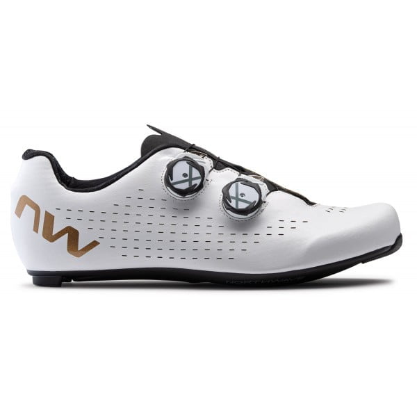 Northwave REVOLUTION 3 road cycling shoes White Bronze
