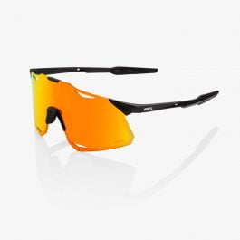 Sunglasses Ride100% HYPERCRAFT XS Soft tact Black Hiper Mirror REd Lens