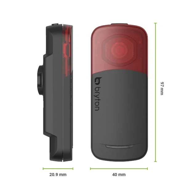 Bryton GARDIA R300L - Radar Retrovisore e Fanale Posteriore - immagine 2