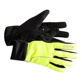Craft SIBERIAN 2.0 Guanto Invernale Ciclismo Giallo Fluo