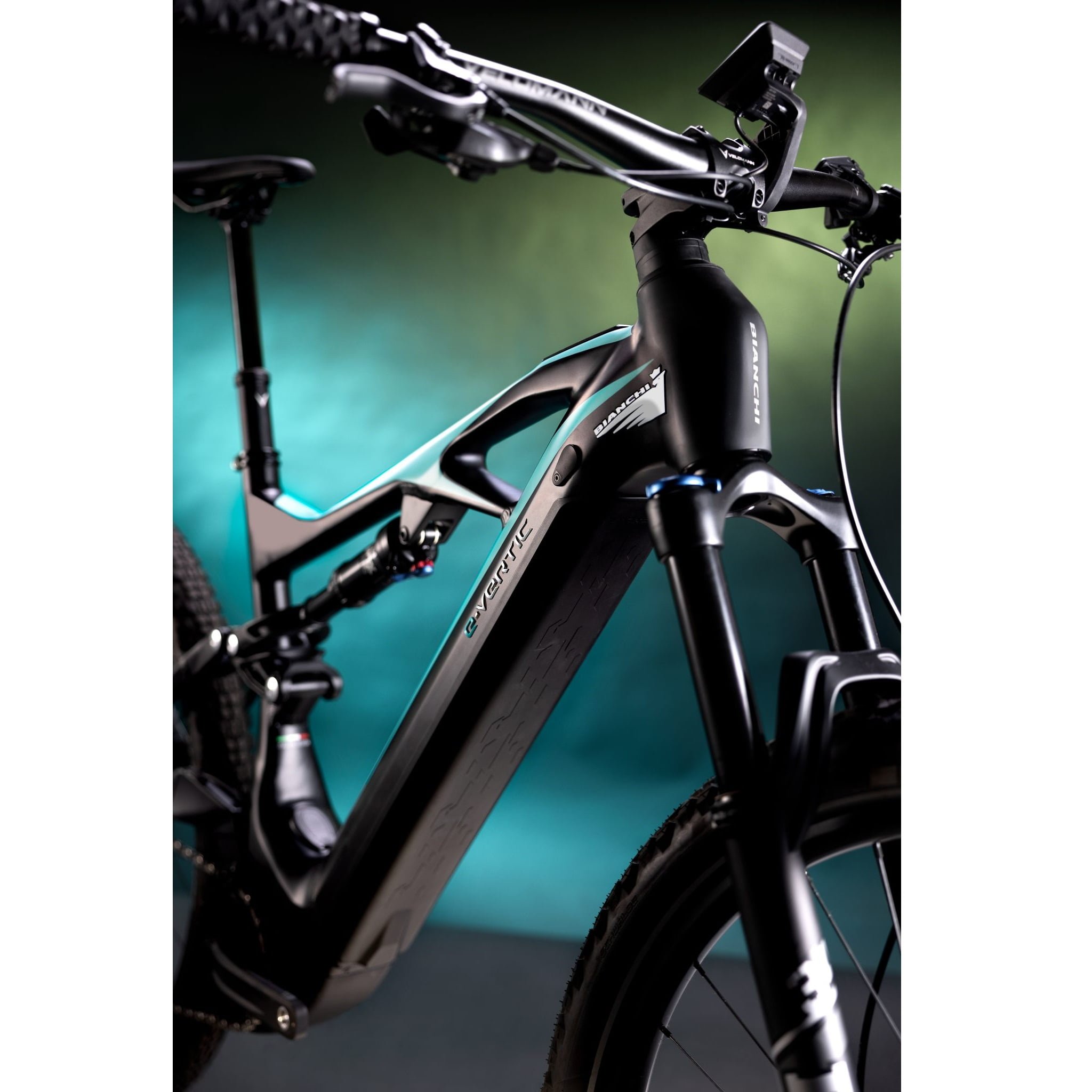 Bianchi E-VERTIC FX-TYPE GX Eagle Bosch 750Wh (Black Celeste, Size L) - Image 3