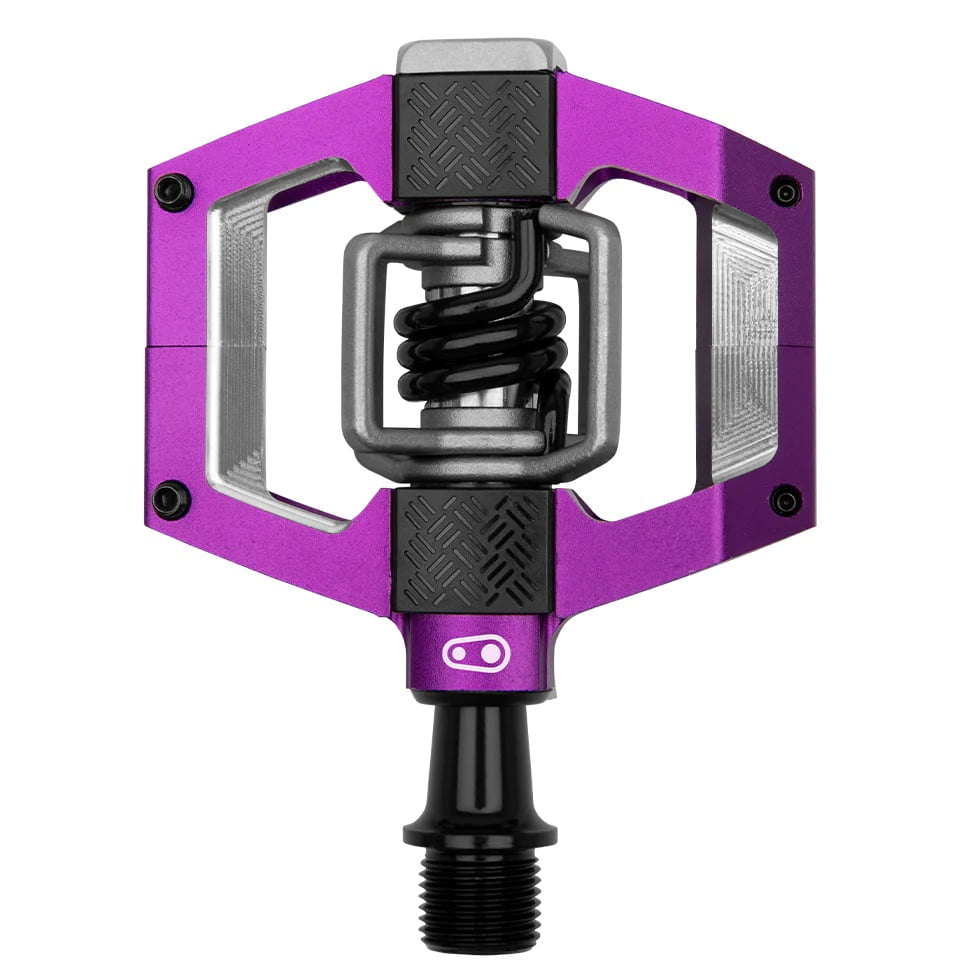 Crankbrothers MALLET TRAIL - Pedale MTB/Enduro Clip-In (Viola-Nero)