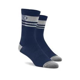CrankBrothers ICON MTB SOCKS - Navy/Silver