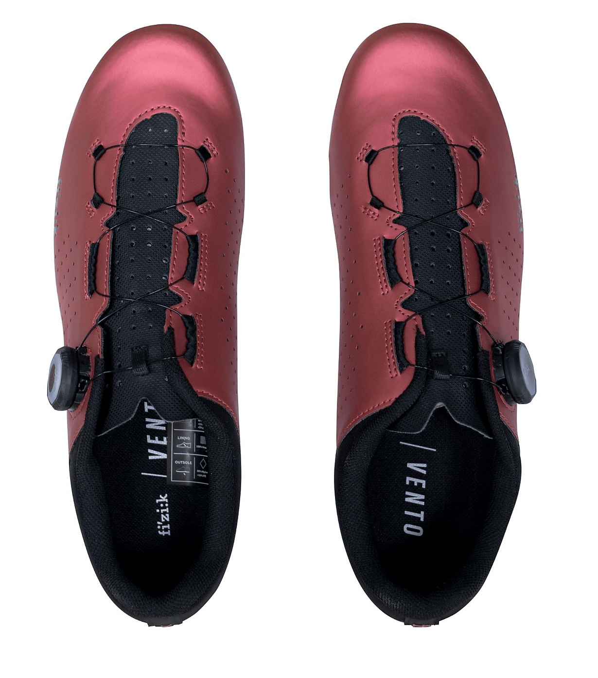 Fizik Vento Omna – Scarpe per Ciclismo su Strada (Cherry / Black) - immagine 3