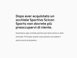 Scicon AEROWATT Occhiale Sportivo (Bianco Lucido/Blue Specchiato)