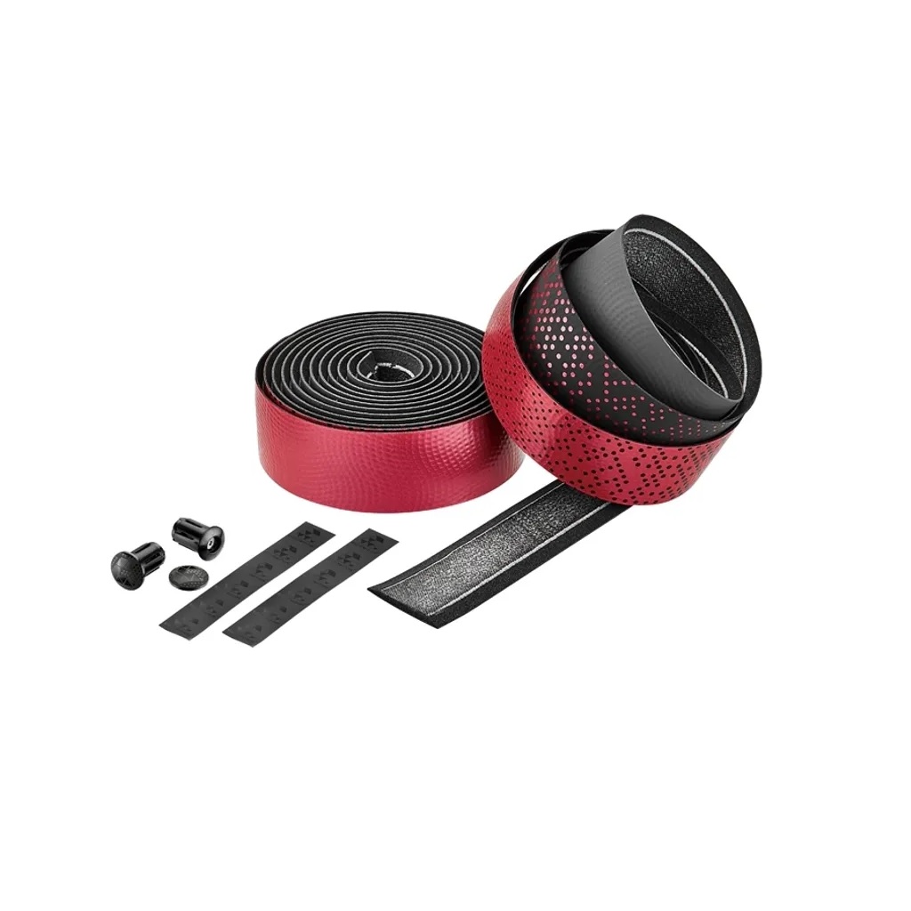 Ciclovation Leather Touch Bartape – Fusion Candy Apple Red - immagine 2