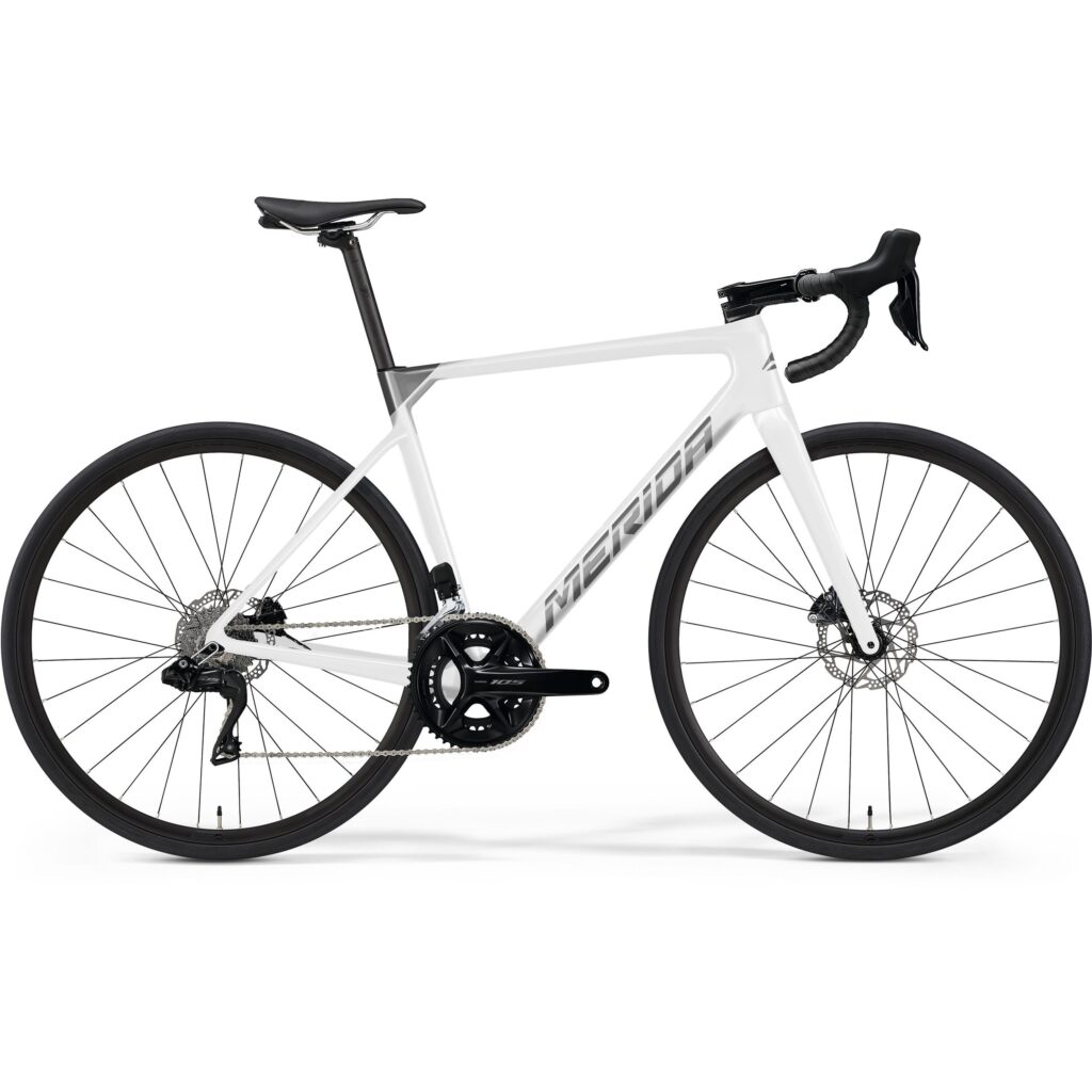 Merida SCULTURA 6000 105 Di2 2024 (White-Gunmetal Grey, Size M