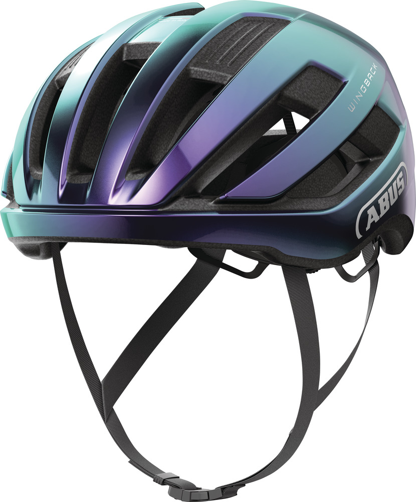 ABUS WingBack – FlipFlop Purple (Casco Ciclismo) - immagine 3