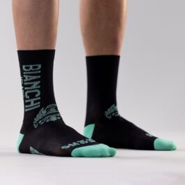 BIANCHI MILANO Mid Sock (Black Celeste)