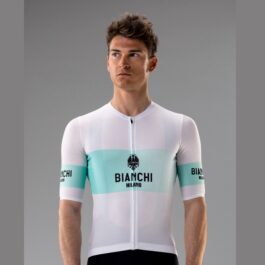 Bianchi REMASTERED Short Sleeve Jersey (White)