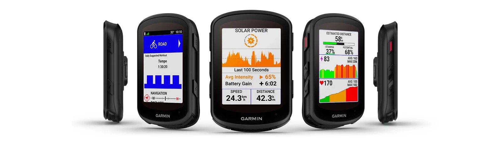 Garmin EDGE 840 Solar Touchscreen Gps Ciclocomputer - immagine 5