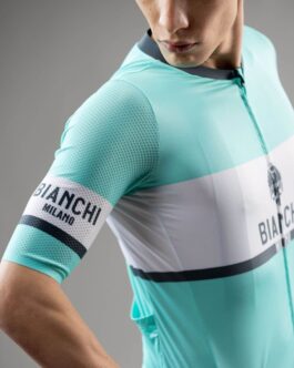 Bianchi REMASTERED Short Sleeve Jersey (Celeste)