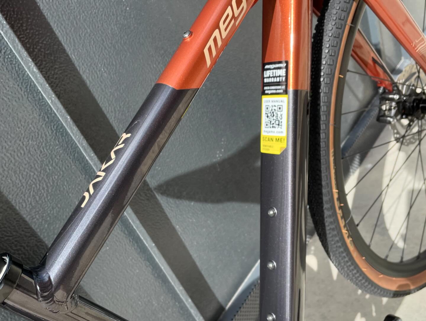 Megamo JAKAR 30 Gravel Bike GRX 2x10 Brown (2024) - Image 5
