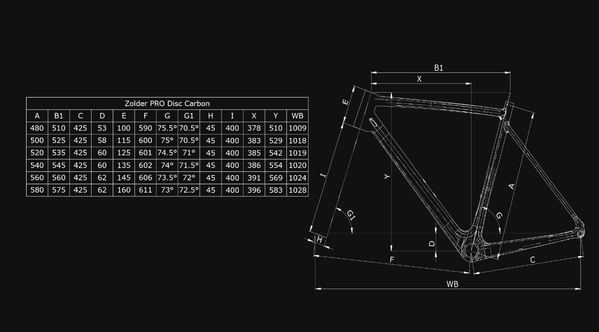 Bianchi ZOLDER PRO Frameset 2024 (52cm, Celeste) - immagine 2