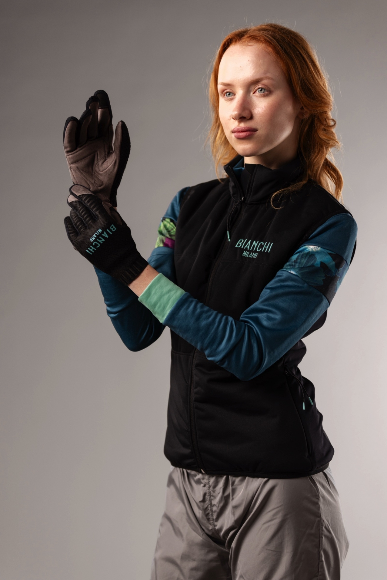 Bianchi Milano TECH GRAVEL WINTER GLOVE - Image 2