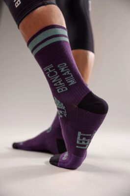 Bianchi Milano INSULATED WINTER SOCKS (Blackberry Celeste)