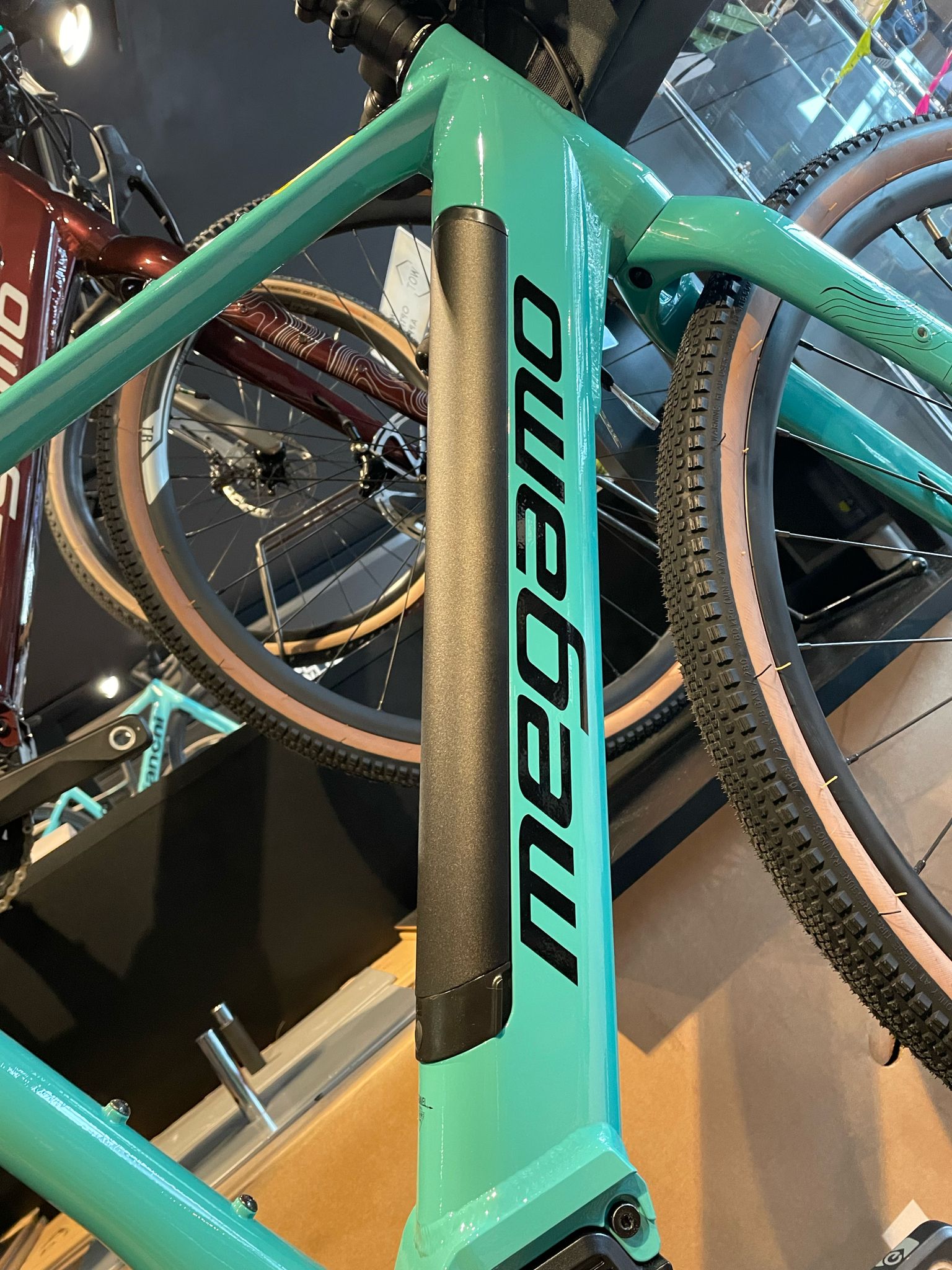 Megamo KANSAS E-Gravel 2025 (Turquoise, Size S) - Image 5