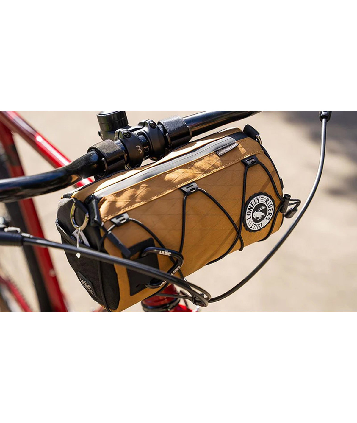 Ulac COURSIER GT PRO 3.8L (Brown) Borsa al manubrio - immagine 3