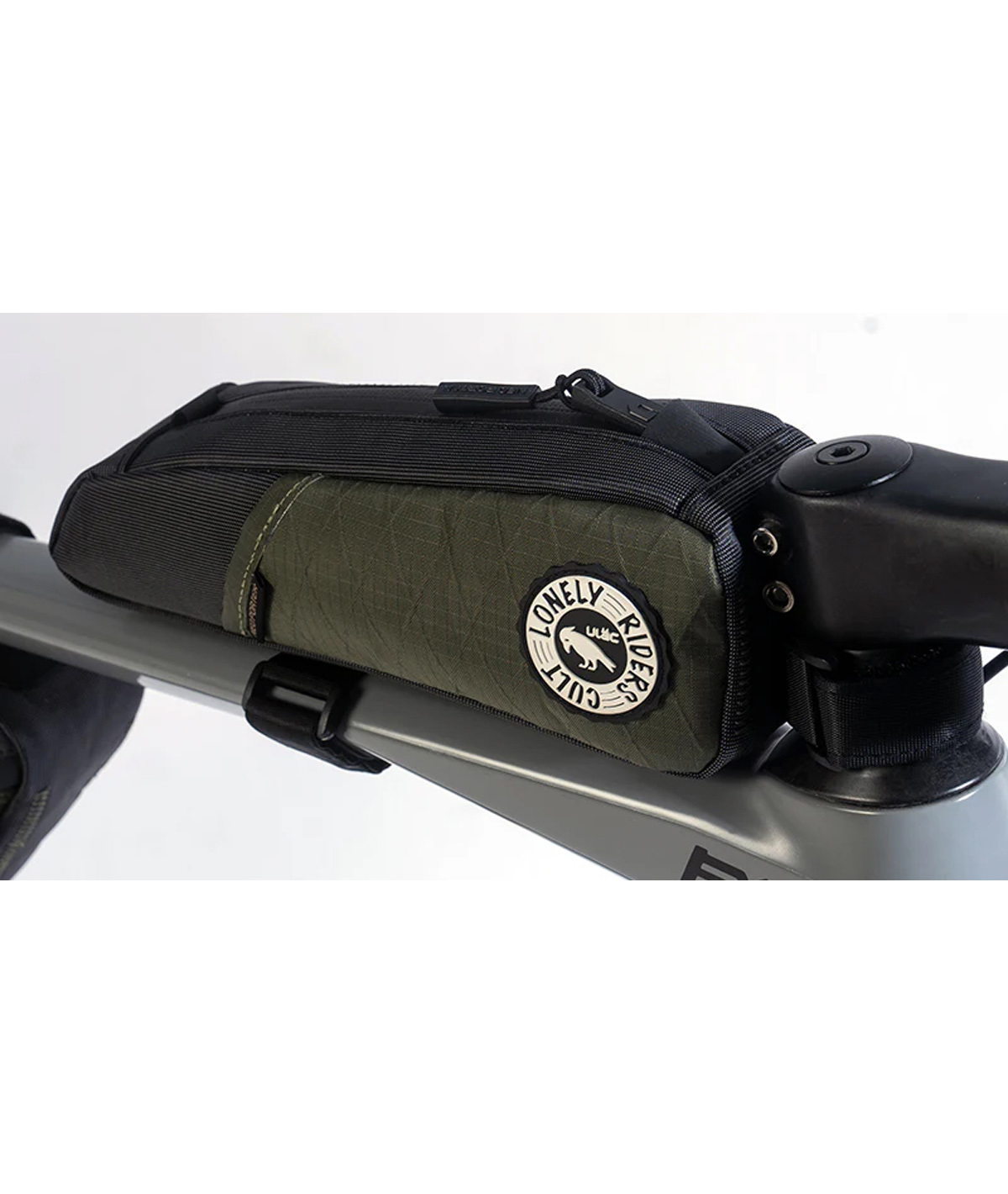 Ulac TREKKING GT Bolt-On 1.0L (Olive Green) Top Tube Bag - Image 2