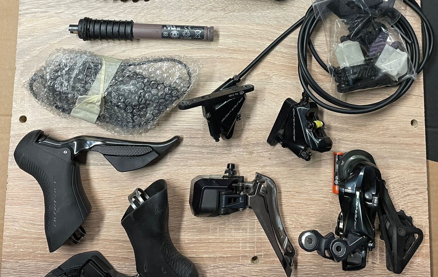 Groupset Shimano Dura Ace Di2 Disc 2x11 R9170 (Used