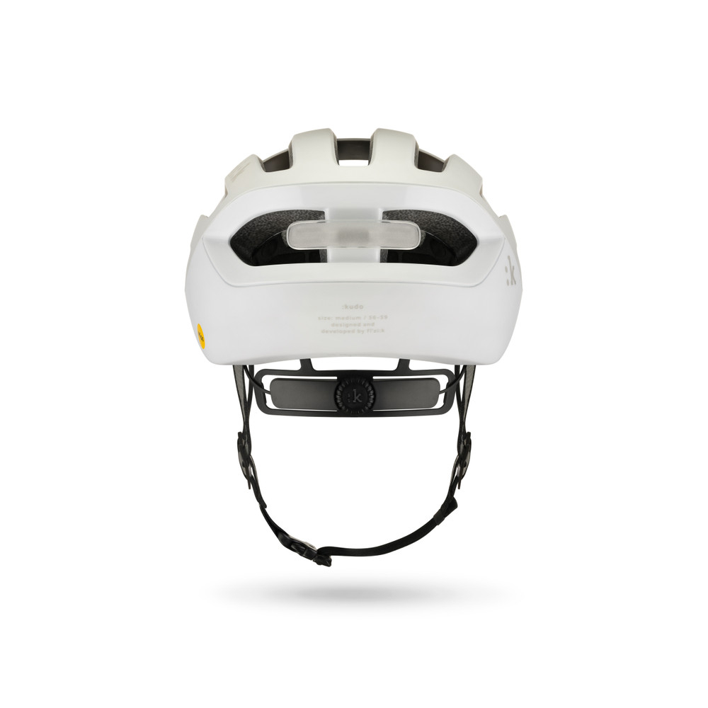 Fizik KUDO WHITE Cycling Helmet - Image 3