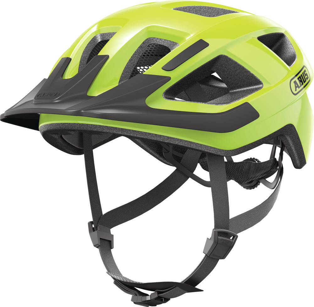 Abus ADURO Signal Yellow Helmet Ciclobottega Bikeshop