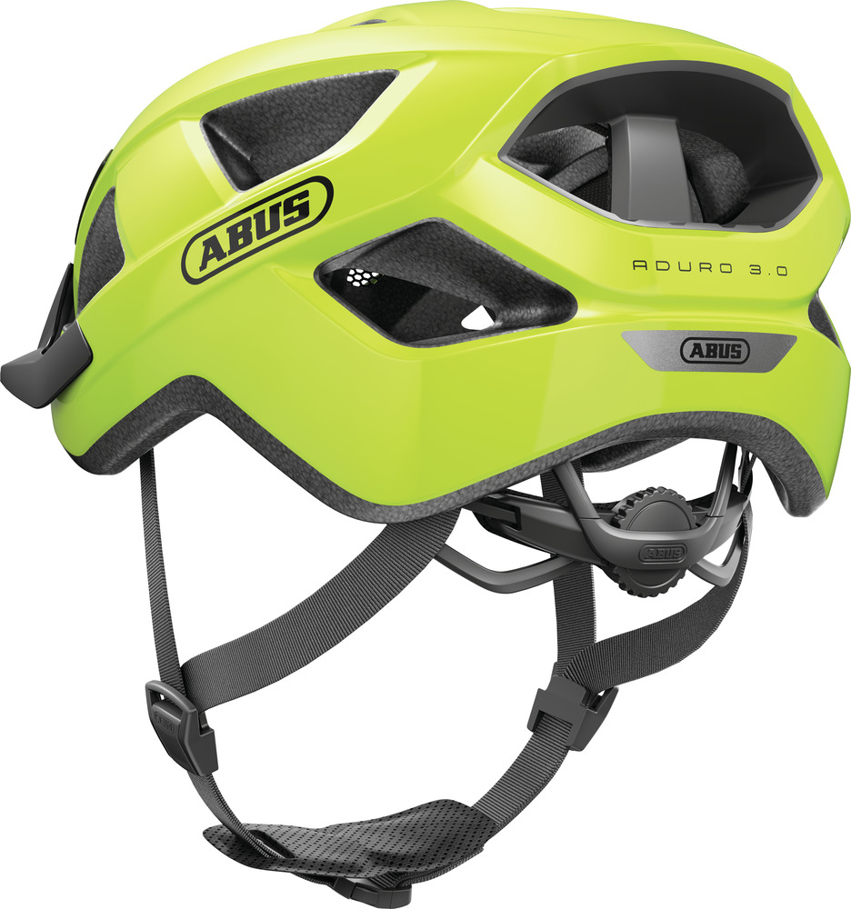 ABUS Aduro 3.0 Signal Yellow - Casco Bici Urban / Trekking - immagine 3