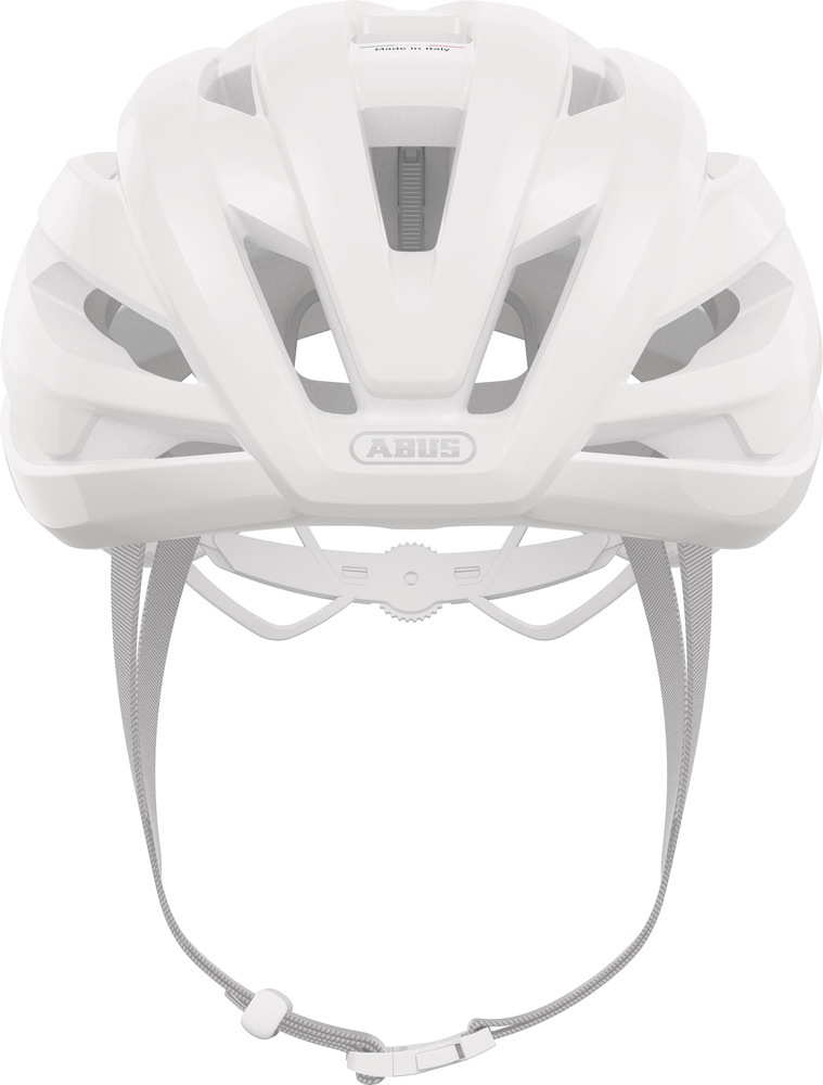 ABUS StormChaser ACE – Pure White – Cycling Helmet - Image 2